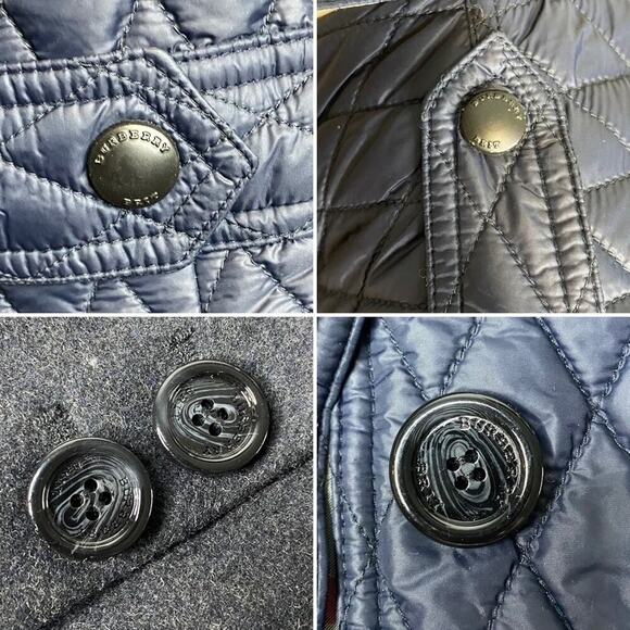 NWT | Burberry | Navy Puffer Jacket | Navy Blue | XXL - Picture 12 of 14